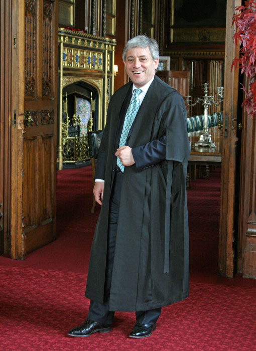 John Bercow MP, Speaker of the House of Commons