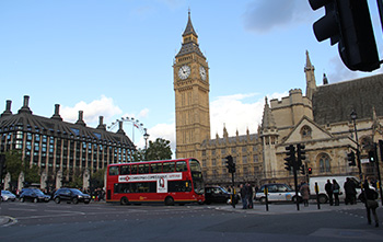 Parliament London Bus