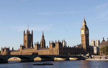 parliament river thames