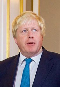 Image of British Prime Minister Boris Johnson
